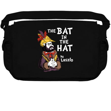 The Bat in the Hat Laszlo - Gothic Funny Cartoon Vampire tiny thumbnail