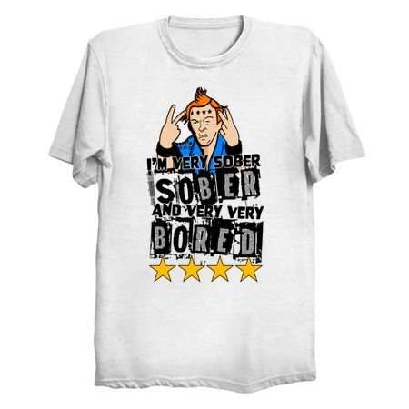 Vyvyan I'm Very Sober, and Very Very Bored Quote tiny thumbnail