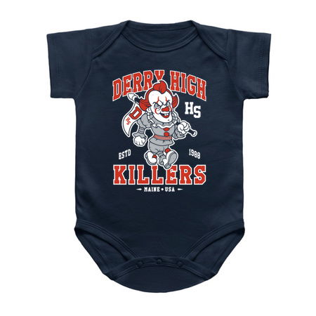 Derry High School Clown Mascot - Vintage Distressed Horror College Mascot tiny thumbnail