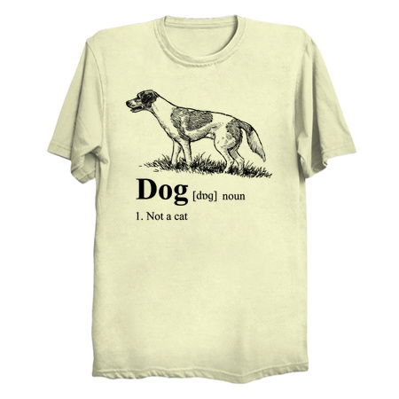 Dog Dictionary Definition: Not a Cat tiny thumbnail