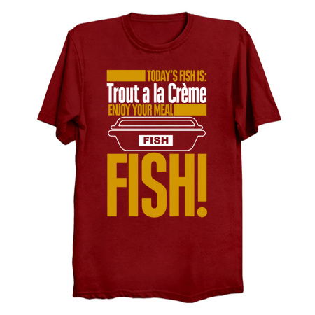 Todays Fish is Trout a la Creme Enjoy Your Meal tiny thumbnail