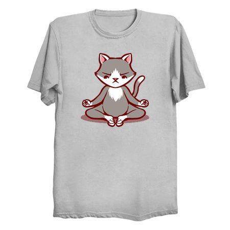 Cat Animals Meditation Zen Buddhism by Tobe Fonseca tiny thumbnail