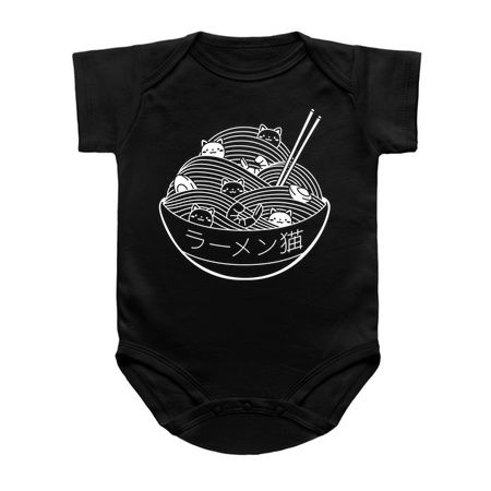 Ramen Lines Minimalist Black and White by Tobe Fonseca tiny thumbnail