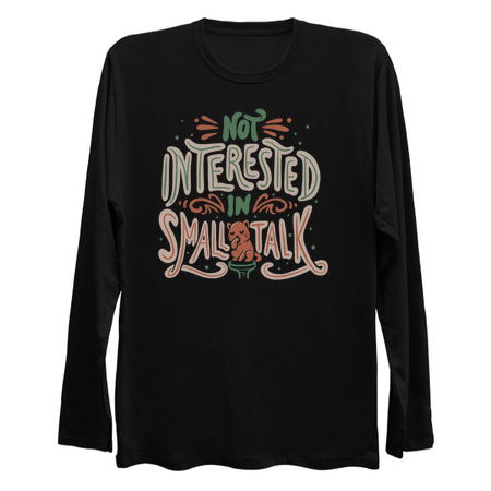 Not Interested in Small Talk by Tobe Fonseca tiny thumbnail