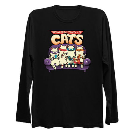 The Teenage Mutant Lazy Cats by Tobe Fonseca tiny thumbnail