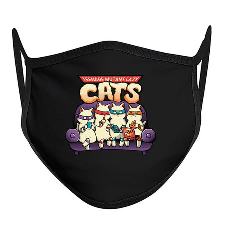 The Teenage Mutant Lazy Cats by Tobe Fonseca tiny thumbnail