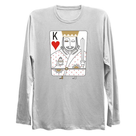 King of hearts romantic is a playing card tiny thumbnail