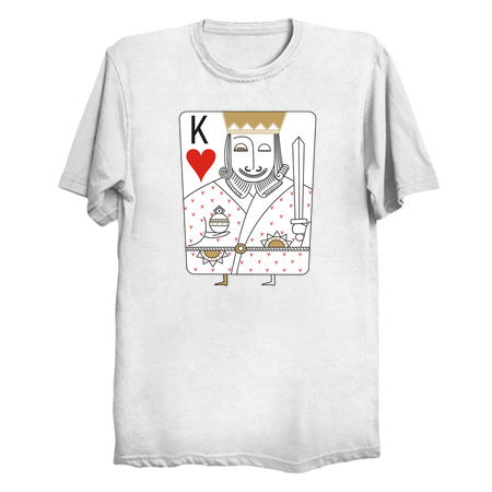 King of hearts romantic is a playing card tiny thumbnail