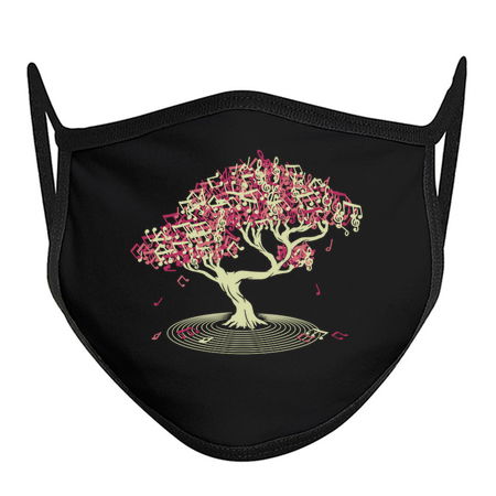 Japanese Bonsai Song Musical Notes by Tobe Fonseca tiny thumbnail