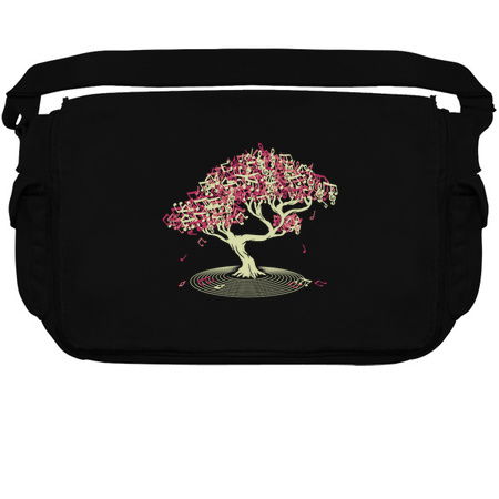 Japanese Bonsai Song Musical Notes by Tobe Fonseca tiny thumbnail