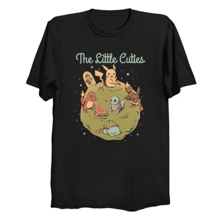 The Little Cuties - Cute Pokemon Cartoon Gift tiny thumbnail