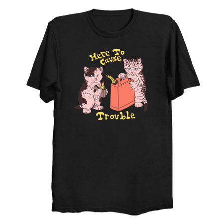 Here To Cause Trouble (Dark Shirt Variant) tiny thumbnail