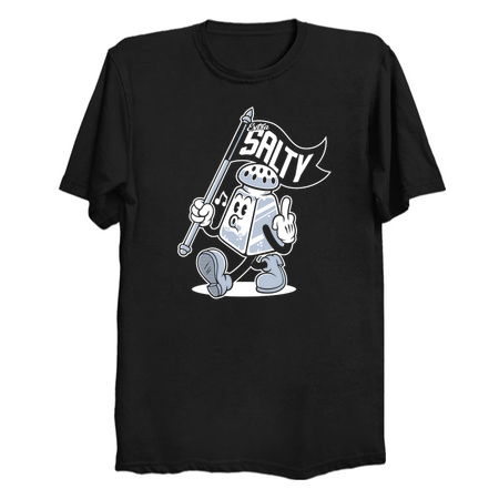Extra Salty - Vintage Cartoon - Sassy - Rude - Flipping the Bird tiny thumbnail