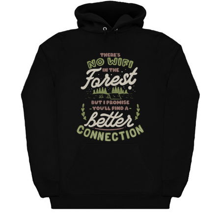 There's no WiFi in the forest, but I promise you'll find a better connection by Tobe Fonseca tiny thumbnail