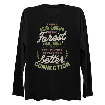 There's no WiFi in the forest, but I promise you'll find a better connection by Tobe Fonseca tiny thumbnail