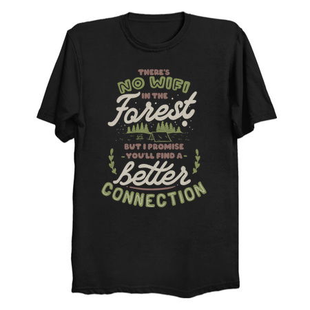There's no WiFi in the forest, but I promise you'll find a better connection by Tobe Fonseca tiny thumbnail
