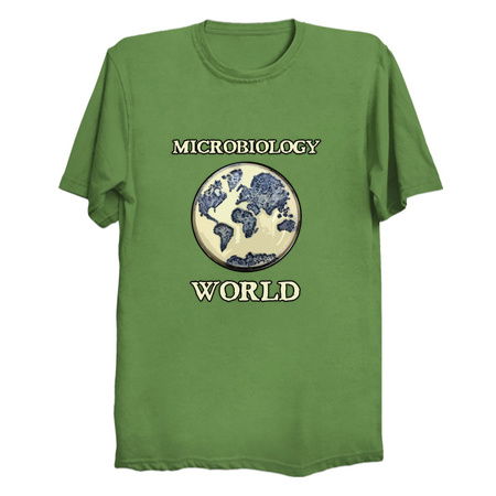 Microbiology World petri dish art tiny thumbnail