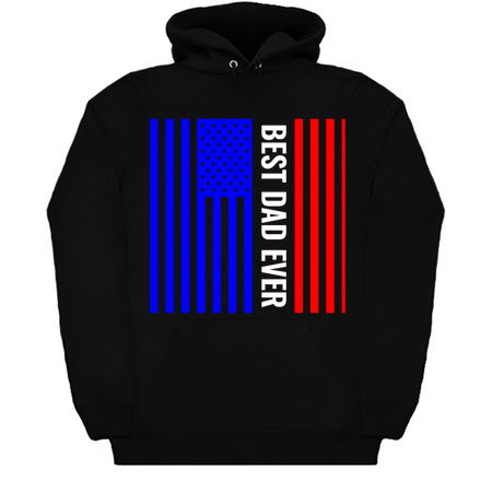 Best USA dad ever blue white red stripes tiny thumbnail