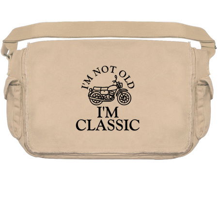 I'm not old i'm classic motorbike black tiny thumbnail