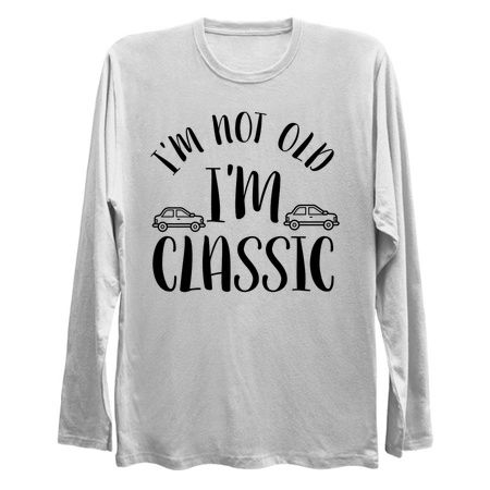 I'm not old i'm classic car lover black tiny thumbnail