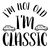 I'm not old i'm classic car lover black tiny thumbnail