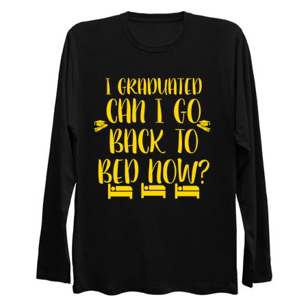 I graduated can I go back to bed gold tiny thumbnail