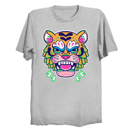 Tiger Tattoo Face 01 - NeatoShop