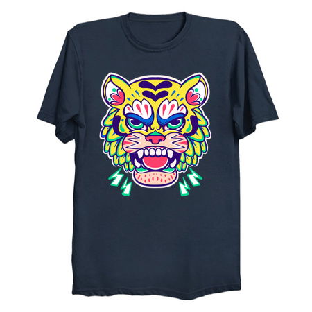 Tiger Tattoo Face 02 - NeatoShop