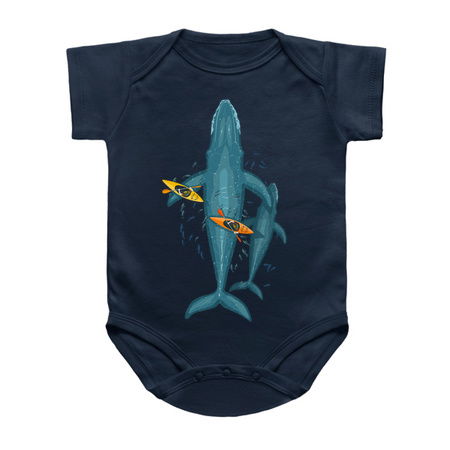 Canoes on whale family tiny thumbnail