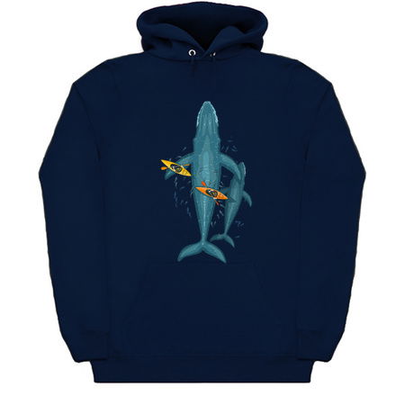 Canoes on whale family tiny thumbnail