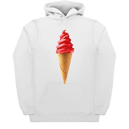 Sweet Red Cherry Dipped Ice Cream Cone tiny thumbnail