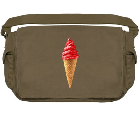 Sweet Red Cherry Dipped Ice Cream Cone tiny thumbnail