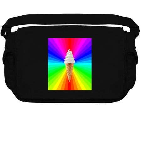 Rainbow Fluorescent Vanilla Ice Cream Cone tiny thumbnail