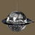 Spinning Silver Discoball Record Planet tiny thumbnail