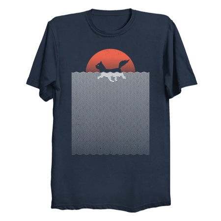 Cat Sunset Swimming Beach Summer by Tobe Fonseca tiny thumbnail