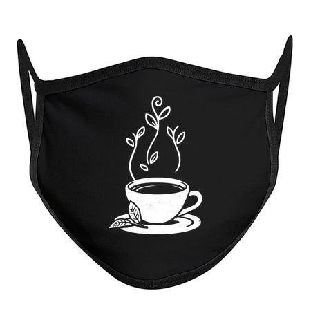 Green Tea Black and White Minimalist Design by Tobe Fonseca tiny thumbnail