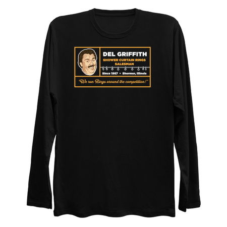 Del Griffith Shower Curtain Rings Salesman tiny thumbnail