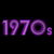 1970s Vintage Purple Disco Font tiny thumbnail