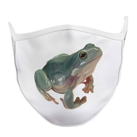 Happy Australian Green Tree Frog tiny thumbnail