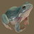 Happy Australian Green Tree Frog tiny thumbnail