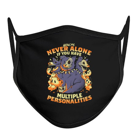 Multiple Personalities - Funny Evil Hell Dog Gift tiny thumbnail