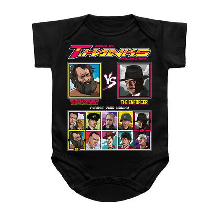 Tom Hanks Fighter – Castaway vs Road to Perdition T-Shirt tiny thumbnail