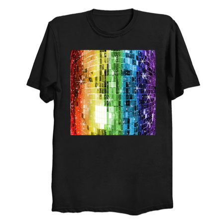 Twinkle Rainbow Disco Ball Pattern tiny thumbnail