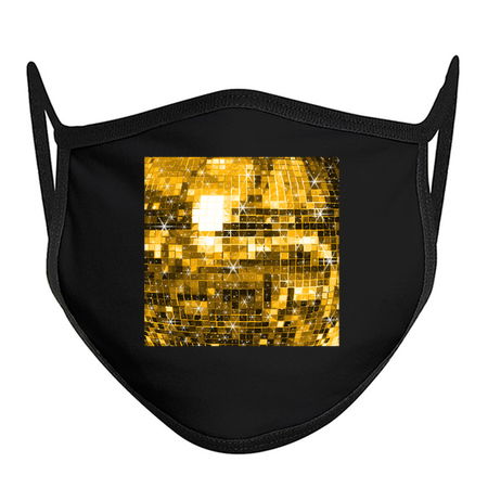 Twinkle Yellow Gold Disco Ball Pattern tiny thumbnail
