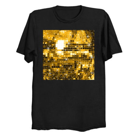Twinkle Yellow Gold Disco Ball Pattern tiny thumbnail