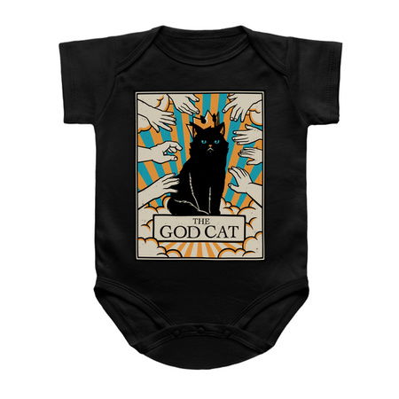 The God Black Cat Tarot Card by Tobe Fonseca tiny thumbnail
