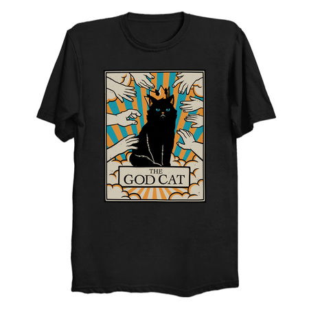 The God Black Cat Tarot Card by Tobe Fonseca tiny thumbnail