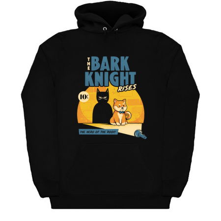 The Bark Knight - Cute Geek Shiba Inu Dog Gift tiny thumbnail