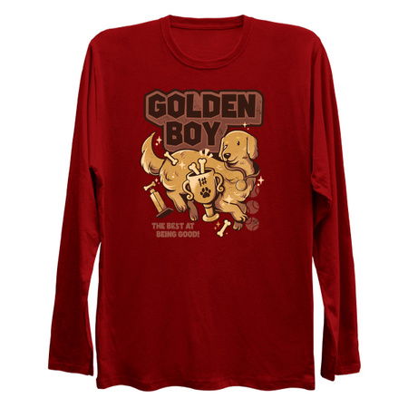 Golden Boy - Cute Golden Retriever Dog Gift tiny thumbnail