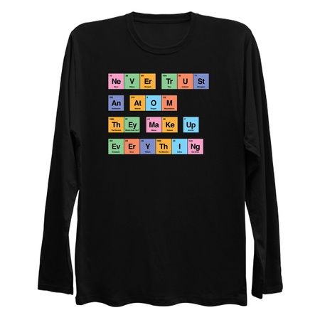 Never trust an atom they make up everything periodic table by Tobe Fonseca tiny thumbnail